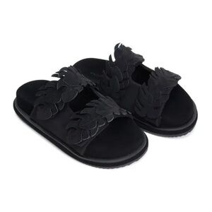 Farm Rio Mini Monstera Anatomical Slide Sandals